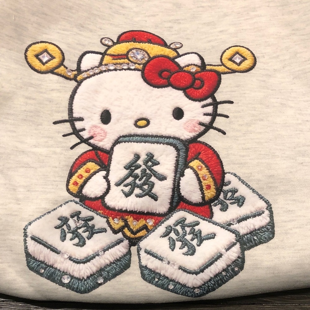 Women’s Hello Kitty Mahjong Sweatshirt